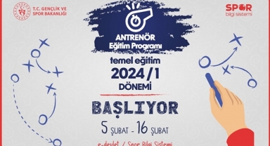 2024/1 Antrenör Temel Eğitim Programı Duyurusu