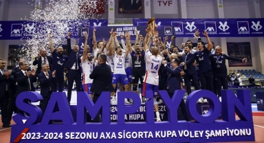 Erkekler Kupa Voley'de Şampiyon Halkbank