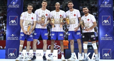 Efeler Ligi'nde Madalya, Kupa ve Ödüller Sahiplerini Buldu
