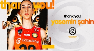 Eczacıbaşı Dynavit, Yasemin Şahin'e teşekkür etti