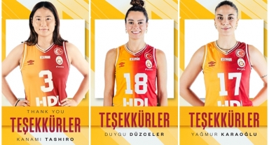 Galatasaray Daikin'de yaprak dökümü