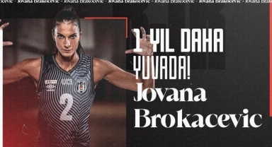 Beşiktaş, Jovana Brakocevic'in Sözleşmesini Yeniledi
