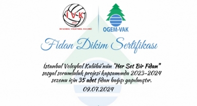 Kazanılan Set Kadar Fidan Toprak ile Buluştu