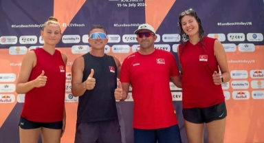 U18 Plaj Voleybolu Avrupa Şampiyonasında Başarılı Sonuçlar