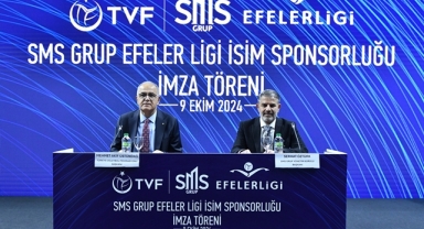 SMS Grup, Efeler Ligi’nin İsim Sponsoru Oldu 
