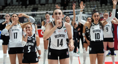 Beşiktaş set vermeden kazandı