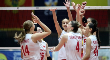 U16 Kız Milli Takımımız, Karadağ'ı 3-0 Mağlup Etti