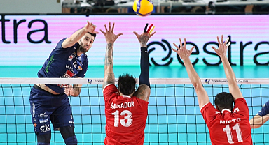 Spor Toto, Cucine Lube Civitanova'ya 3-0 Mağlup Oldu