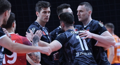 Ziraat Bankkart ACH Volley Ljubljana'yı 3-0 Mağlup Etti