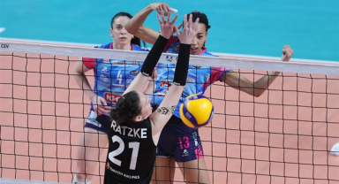 Türk Hava Yolları, Novara'ya 3-0 Mağlup Oldu