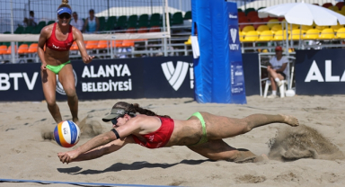 Plajda Alanya Etabında İkinci Gün Sona Erdi