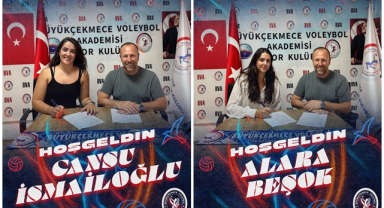 Büyükçekmece Voleybol Akademisi'nden İki Önemli İmza