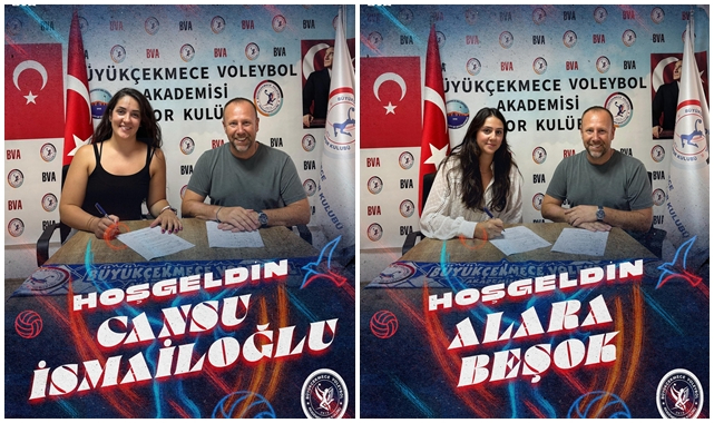 Büyükçekmece Voleybol Akademisi'nden İki Önemli İmza
