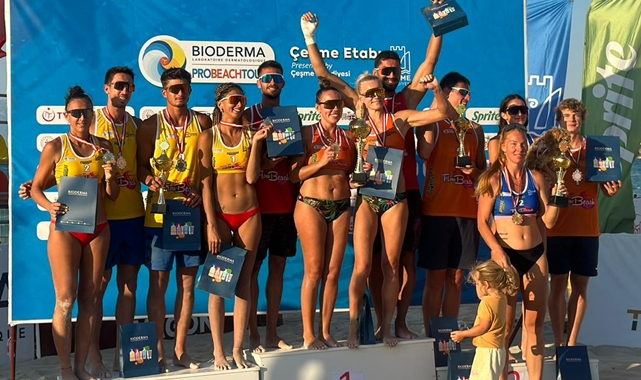 Plajda Çeşme Etabı Sona Erdi