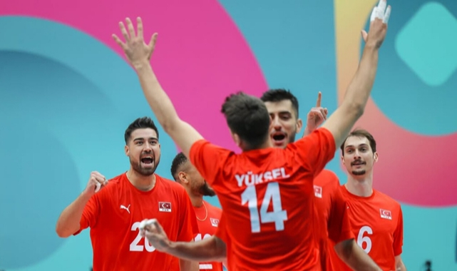 Erkek Milli Takımımız Bahyren'i 3-0 Mağlup Etti 