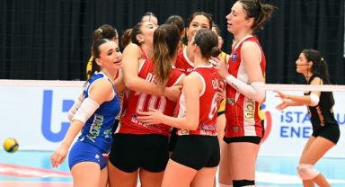 İstanbul BBSK, Vakıfbank'ı 3-0 yendi 