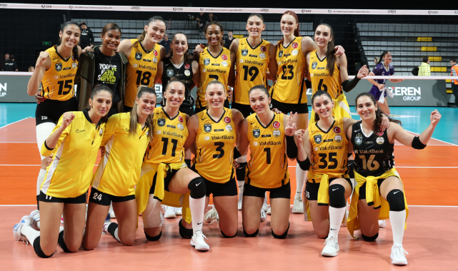VakıfBank'tan Şampiyonlar Ligi'ne kusursuz başlangıç