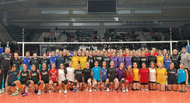 Altyapı Kız Milli Takımı Sporcu Taramaları Ankara'da Yapıldı 