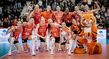 Eczacıbaşı Dynavit, Olympiacos karşısında 3-0 galip