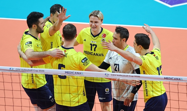 Fenerbahçe Medicana, Alpacem Kanal'ı 3-1 Mağlup Etti