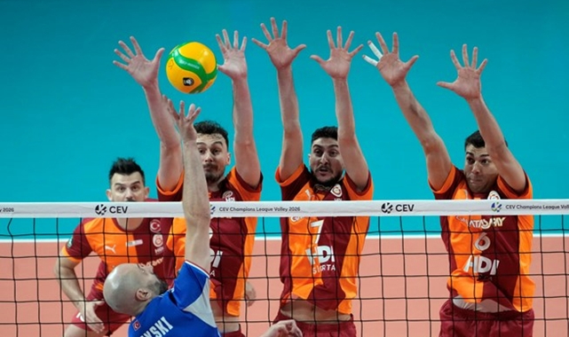 Galatasaray HDI Sigorta, Halkbank'ı 3-1 mağlup etti