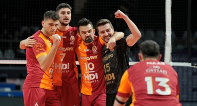 Galatasaray HDI Sigorta, Halkbank’ı Set Vermeden Geçti