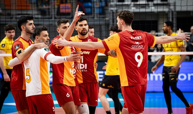 Galatasaray HDI Sigorta,LUK Lublin'e 3-0 Mağlup Oldu