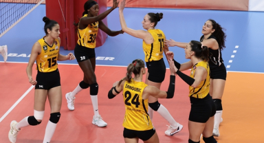 Lider VakıfBank, Bahçelievler’e set vermedi
