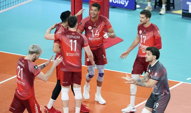 Ziraat Bankkart, Trentino Itas'ı 3-1 Mağlup Etti