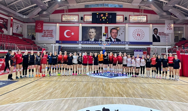 Altyapı Kız Milli Takımı Sporcu Taramaları Samsun'da Yapıldı
