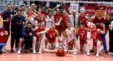 Aras Kargo, Nilüfer Belediyespor'u 3-0'la geçti