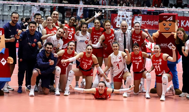 Aras Kargo, Nilüfer Belediyespor'u 3-0'la geçti