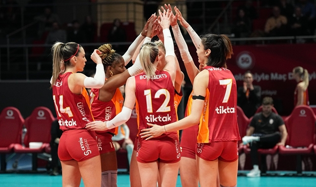 Galatasaray Daikin, CSO Voluntari 2005'i 3-0 Mağlup Etti