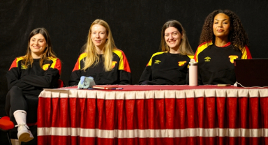 Göztepeli voleybolculardan Bornova Anadolu Lisesi’nde söyleşi