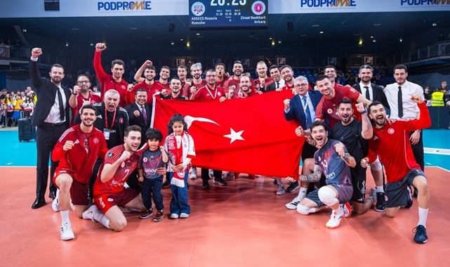 Ziraat Bankkart Şampiyonlar Ligi'nde Fırtına Gibi