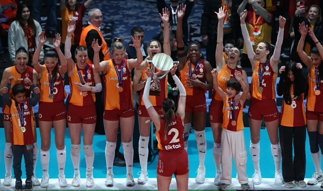 Galatasaray Daikin Tarih Yazdı: CEV Cup Şampiyonu!