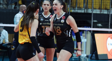VakıfBank şampiyonluk ateşini yaktı