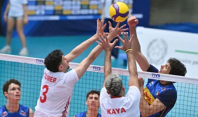 Filenin Efeleri, İtalya'ya 3-0 Mağlup Oldu