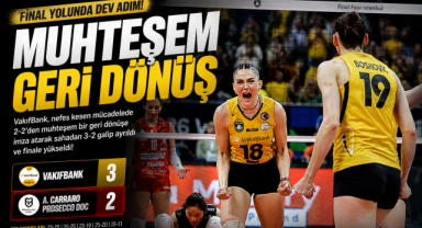 VakıfBank'tan kusursuz geri dönüş