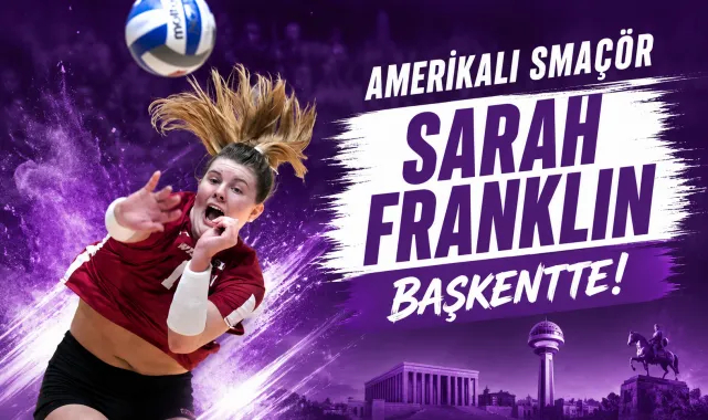 Amerikalı Smaçör Sarah Franklin Zeren Spor'da'