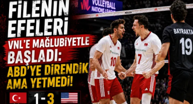 Filenin Efeleri VNL’e Mağlubiyetle Başladı