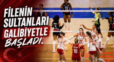 Filenin Sultanları Milletler Ligi'ne Galibiyetle Başladı