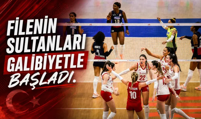 Filenin Sultanları Milletler Ligi'ne Galibiyetle Başladı