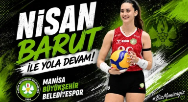 Manisa BBSK, Nisan Barut ile Sözleşme Yeniledi!