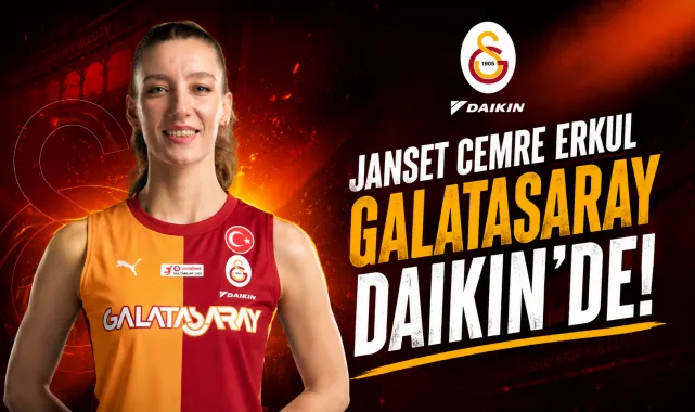 Janset Cemre Erkul Galatasaray Daikin'de!