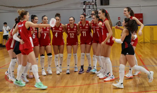 U16 Kadın Milliler, Sırbistan'ı 3-0 Mağlup Etti