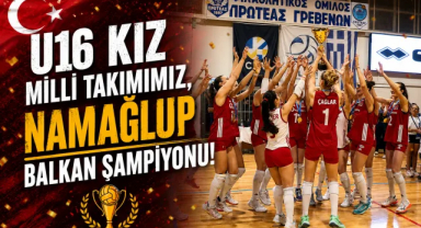 U16 Kız Milli Takımımız, Namağlup Balkan Şampiyonu!