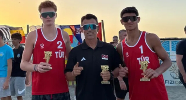 U18 Erkek Plaj Voleybolu Takımımız Balkan Şampiyonu!