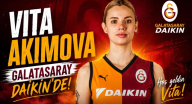 Vita Akimova, Galatasaray Daikin'de!