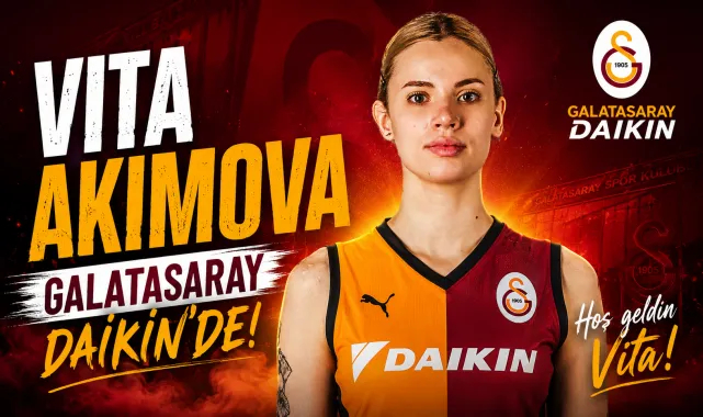 Vita Akimova, Galatasaray Daikin'de!